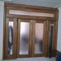 درب چوبی بزرگ، پارتیشن چوبی، چهارلت