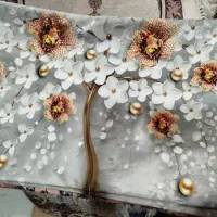 روبالشتی سه بعدی|رختخواب، بالش، پتو|شیراز, وصال|دیوار