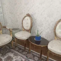 مبل   سلطنتی  ۹ نفره با میز و دوتا عسلی|مبلمان خانگی و میز عسلی|اندیشه, اندیشه فاز ۲|دیوار