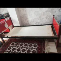 تخت کار کرده ی فلزی کودک و نوجوان|تخت و سرویس خواب|گنبد کاووس, |دیوار