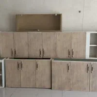 کابینت فلزی طرح چوب