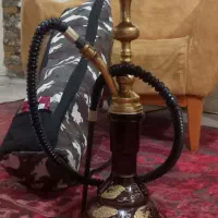 قلیون‌ برنجی‌ باکوله‌ پشتی