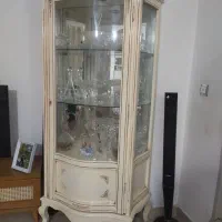بوفه رنگ استخوانی جنس چوب گردو|بوفه، ویترین، کنسول|گرگان, |دیوار