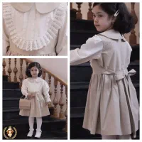 پیراهن دخترانه شیک  ترک سایز ۴ سال و ۸ سال نونو