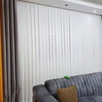 پرده پتینه ضخیم بدون آستر ارزان