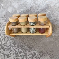 جا ادویه چوبی برند یونیک ۸عددی|ظروف نگهدارنده، پلاستیکی، یکبارمصرف|تهران, جوادیه تهرانپارس|دیوار