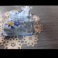 ظروف گل پنبه ای نو|ظروف سرو و پذیرایی|گنبد کاووس, |دیوار
