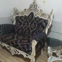 مبل سلطنتی ۷نفره به همراه میز و دو عسلی|مبلمان خانگی و میز عسلی|ورامین, ورامین|دیوار