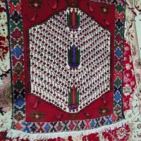 قالی دستبافت|گلیم، جاجیم، گبه|قزوین, |دیوار