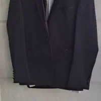 کت شلوار بادمجانی