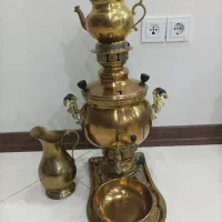 سماور گازی برنجی|سماور، چایساز، قهوهساز|کرج, کیانمهر|دیوار