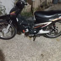 موتور لاکی 125مدل 90 پلاک ملی مدارک کامل