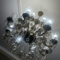 لوستر برنجی و ساعت برنجی درحد نو|لوستر و چراغ آویز|اسلام‌شهر, مظفریه|دیوار