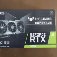3080 TUF gaming ASUS کارت گرافیک ۱۲ گیگ