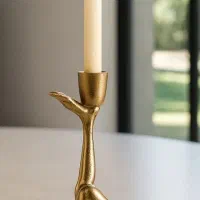 جا شمعی و شمع دانی