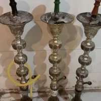 شش عدد قلیون عربی کارکرده کافه ای کوک کامل مفت