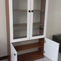 کتابخانه چوبی، کاملا نو، بدون کوچکترین آسیب دیدگی|کتابخانه، شلف، قفسه‌های دیواری|تهران, نارمک|دیوار