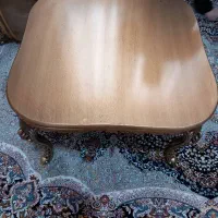 جلومبلی و عسلی چوبی منبت کاری شده|مبلمان خانگی و میز عسلی|اسلامشهر, شهرک قائمیه|دیوار