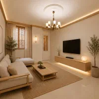 30مترهمکف-25متر-حیاط-اختصاصی-سالن-پرده-خور-ارزنده