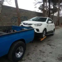 امداد خودرو حمل خودرو یدکش جرثقیل کفی خودروبر