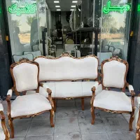 مبل ۷نفره چوب راش منبت کار دست|مبلمان خانگی و میز عسلی|تهران, میدان میوه و تره‌بار مرکزی|دیوار