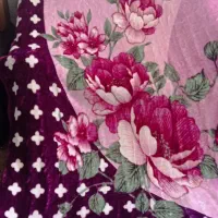 پتوی گلبافت|رختخواب، بالش، پتو|مبارکه, |دیوار