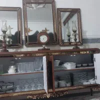 آینه وکنسول|بوفه، ویترین، کنسول|اسلامآباد غرب, |دیوار