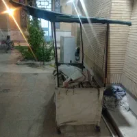 میز آهنی با سایه بون محکم|فروشگاه و مغازه|بهبهان, |دیوار