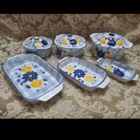 قابلمه و ماهیتابه گل پنبه ای|ظروف پختوپز|مشهد, گلبرگ|دیوار