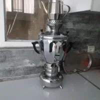 سماور تمام برج قدیمی نفتی سالم شش لیتری