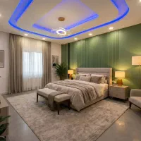 دکوراسیون داخلی مدرن قرنیز ترمووال قاب‌بندی