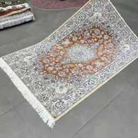 فرش دستباف ۳ متری نایین کرک ابریشم