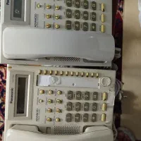 تلفن سانترال پانا سونیک اصل با دو دستگاه گوشی|تلفن رومیزی|مشهد, هفت تیر (آب و برق)|دیوار