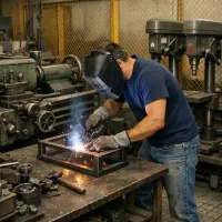 جذب نیروی فنی آشنا به تراشکاری، جوشکاری، سوراخکار