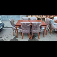 میز نهارخوری ۴و۶ نفره نراد|میز و صندلی غذاخوری|رشت, دیلمان|دیوار