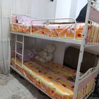 تخت فلزی تک نفره