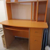 میز تحریر و کامپیوتر MDF کتابخانه‌دار / توافقی