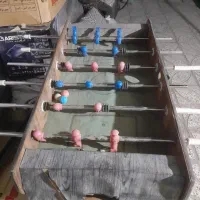 فوتبال دستی بزرگ بخار شو،لوازم دیگه زیاده