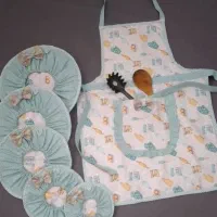 سرویس آشپزخانه وکاوردوزی|سفره، حوله، دستمال آشپزخانه|کامیاران, |دیوار