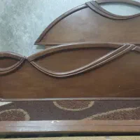 تخت دونفره چوب گردو