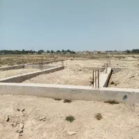 زمین تجاری سنگ کاری وشناج شده ..