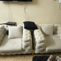 مبل چستر تمام چوب رویه مخمل|مبلمان خانگی و میز عسلی|دامغان, |دیوار