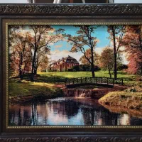 تابلو فرش وزرا ۵۰×۷۰|تابلو فرش|کرج, شهرک یاس جنوبی|دیوار