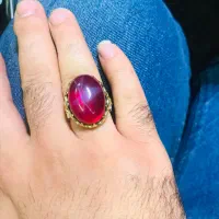 انگشتر نقره یاقوت استار دست ساز|جواهرات|قدس, شهرقدس|دیوار