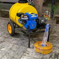 سمپاش فرقونی ۱۲۰ لیتری با موتور ۷ اسب و پمپ ۴۵ بار