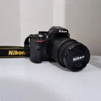 دوربین نیکون D5200 در حد نو با شات پایین