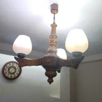 لوستر چوبی