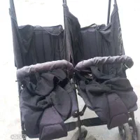 کالسکه عصایی دوقلو|کالسکه و لوازم جانبی|دالخانی, |دیوار