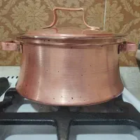 قابلمه و تابه مس در حد نو