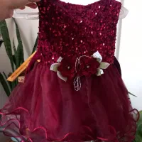 لباس عروس مناسب ۹ماه تا یکسال نبم|لباس|بیرجند, |دیوار